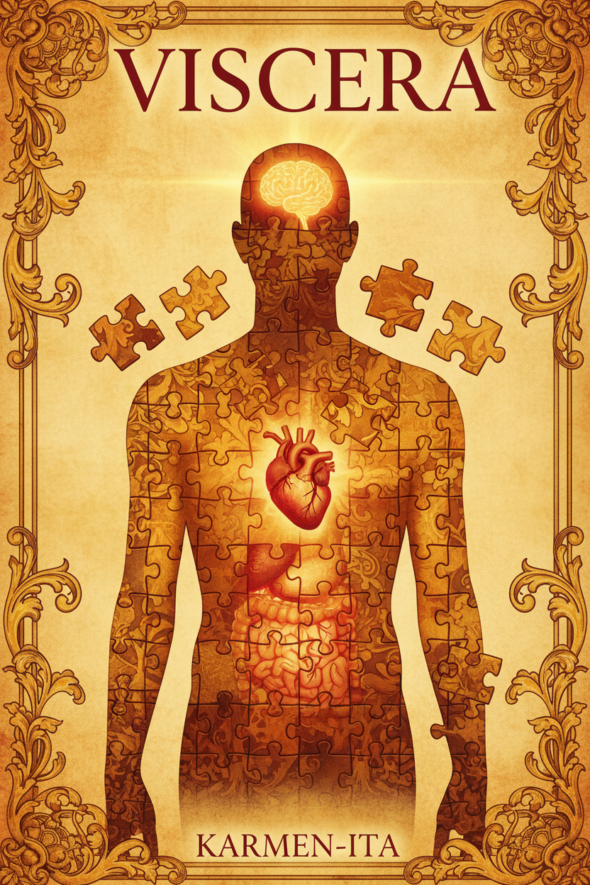 VISCERA — Dark Baroque Anatomy Art Book by KARMEN-ITA